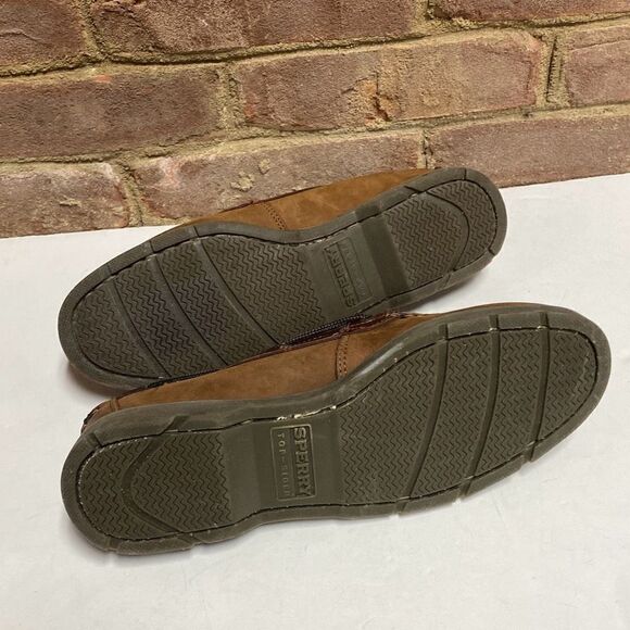 Sperry Brown Leeward Boat Shoe Size 8 - Picture 7 of 10